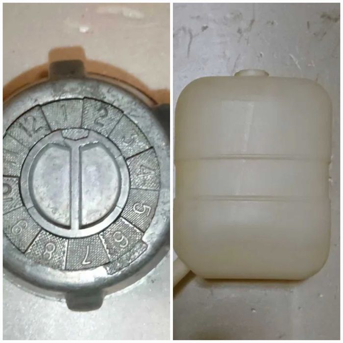 Крышка бензобака с кодовым замком + расширительный бачок ВАЗ классика