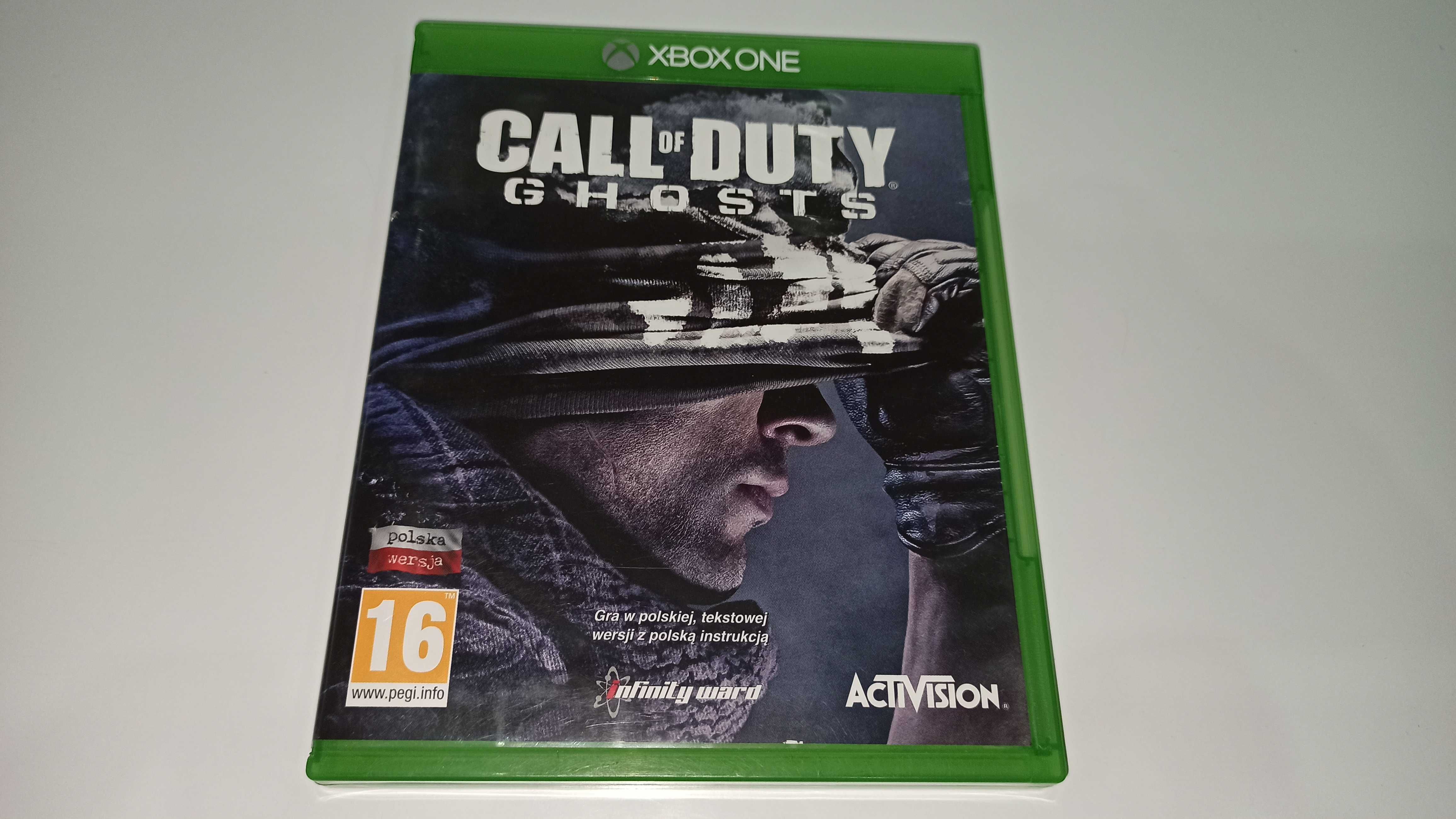 xbox one CALL OF DUTY GHOSTS PL po polsku unikat