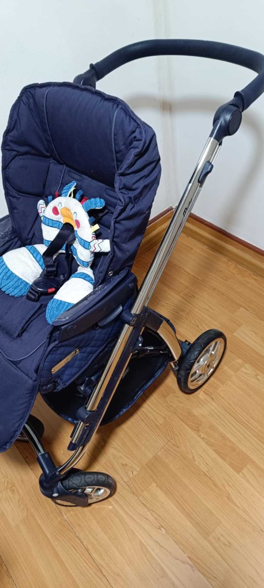 Trio bebecar azul escuro