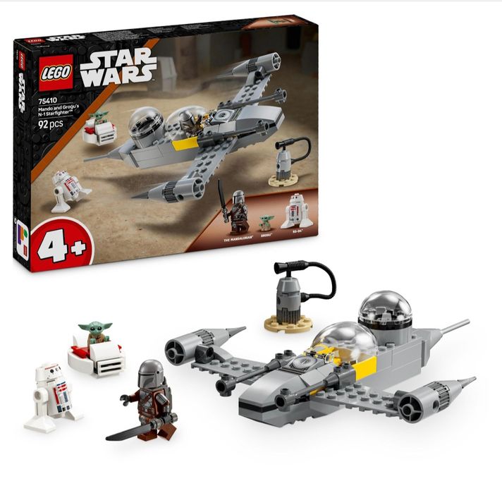 LEGO Star Wars 75410 Myśliwiec N-1 Mando i Grogu