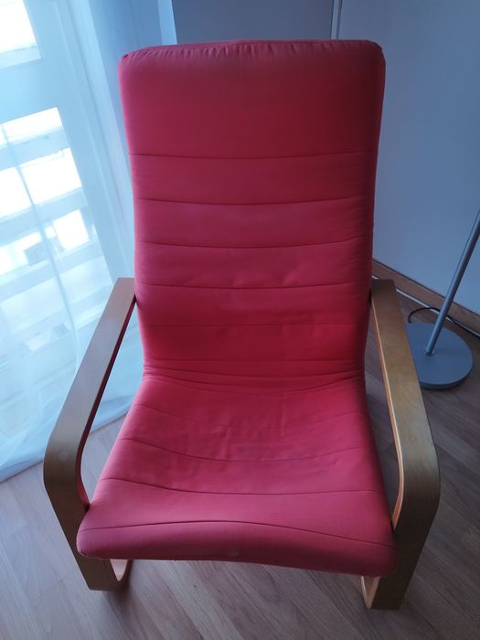 Cadeirão vermelho