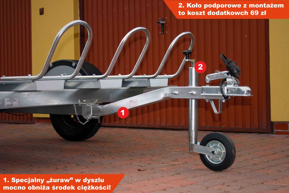 Przyczepka pod motocykl motocykle motory Neptun N7-221 pm3 GN202