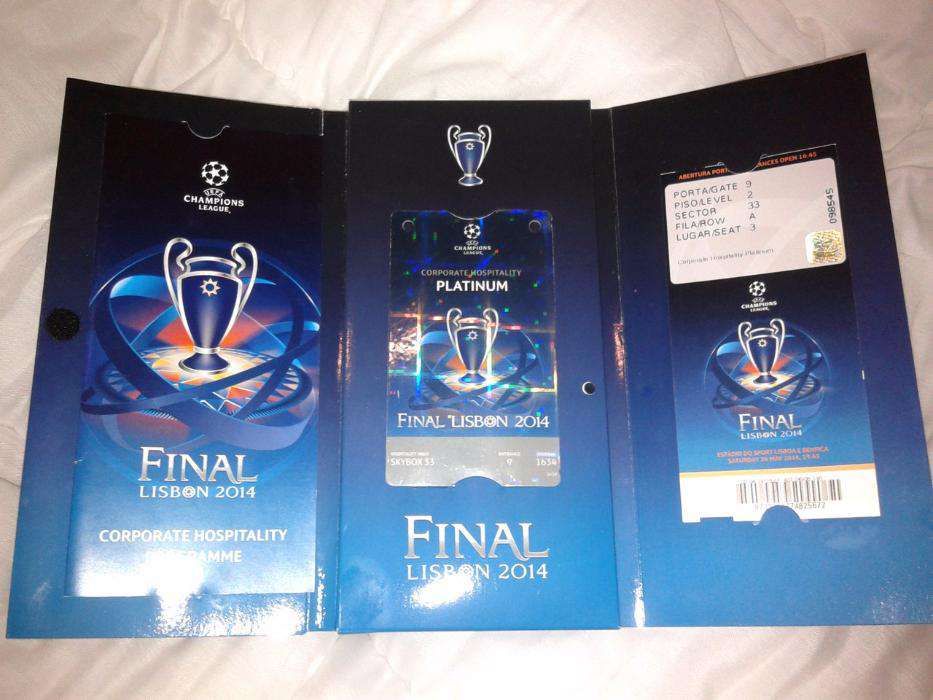 Bola Champions League - Final em Lisboa 2014