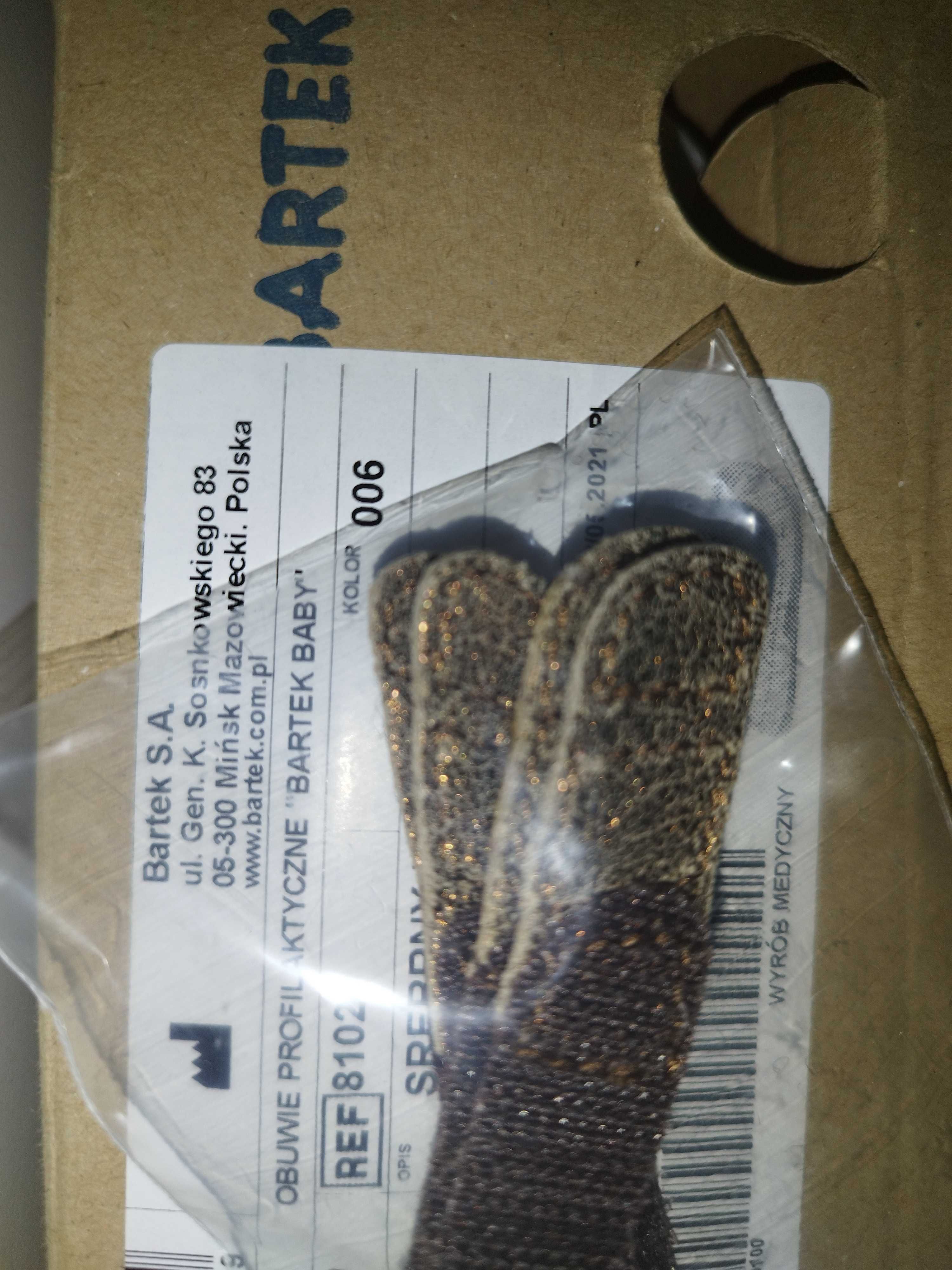Sandały BARTEK 21 jak NOWE 14,2cm