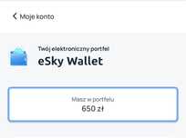 650zł esky na loty/hotele