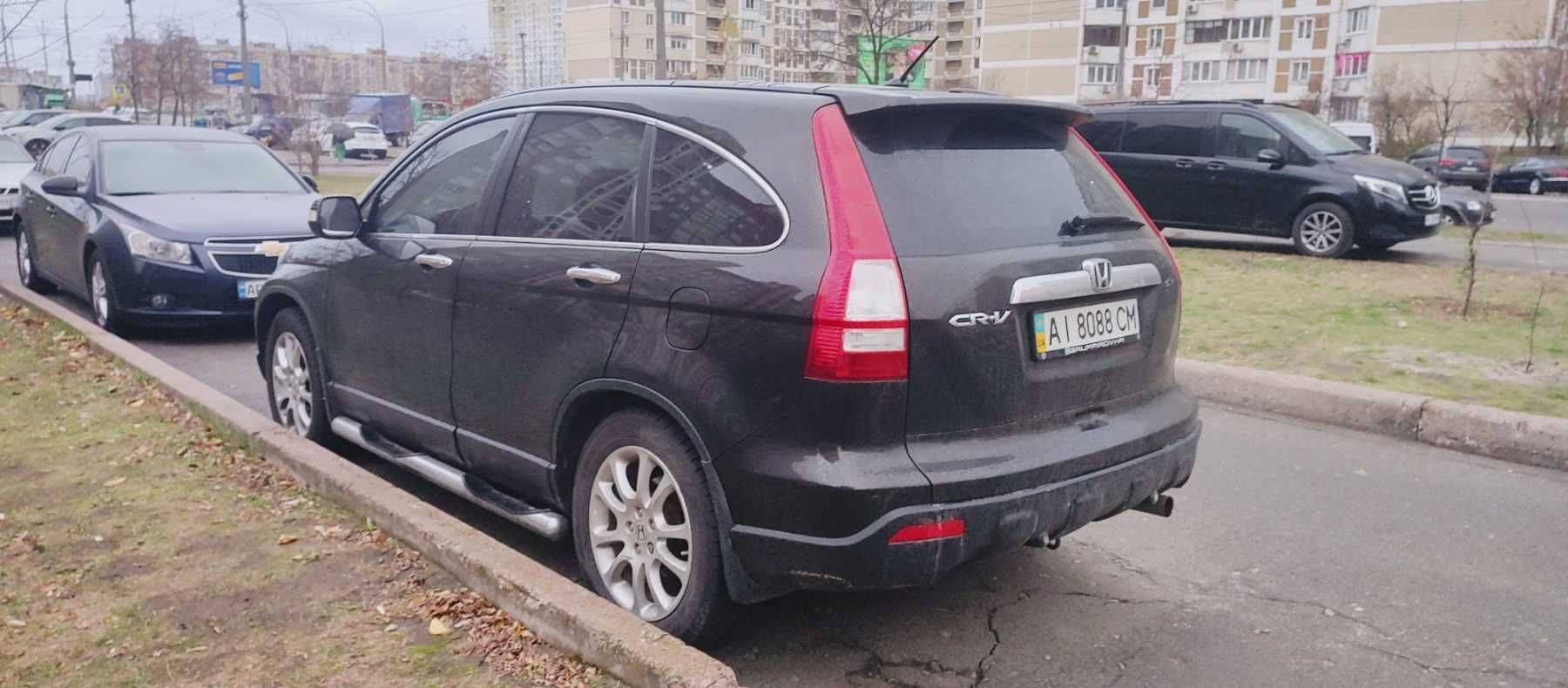 Хонда Honda CRV 2.4L AКПП Кожаный салон Панорамная крыша 1-й хозяин