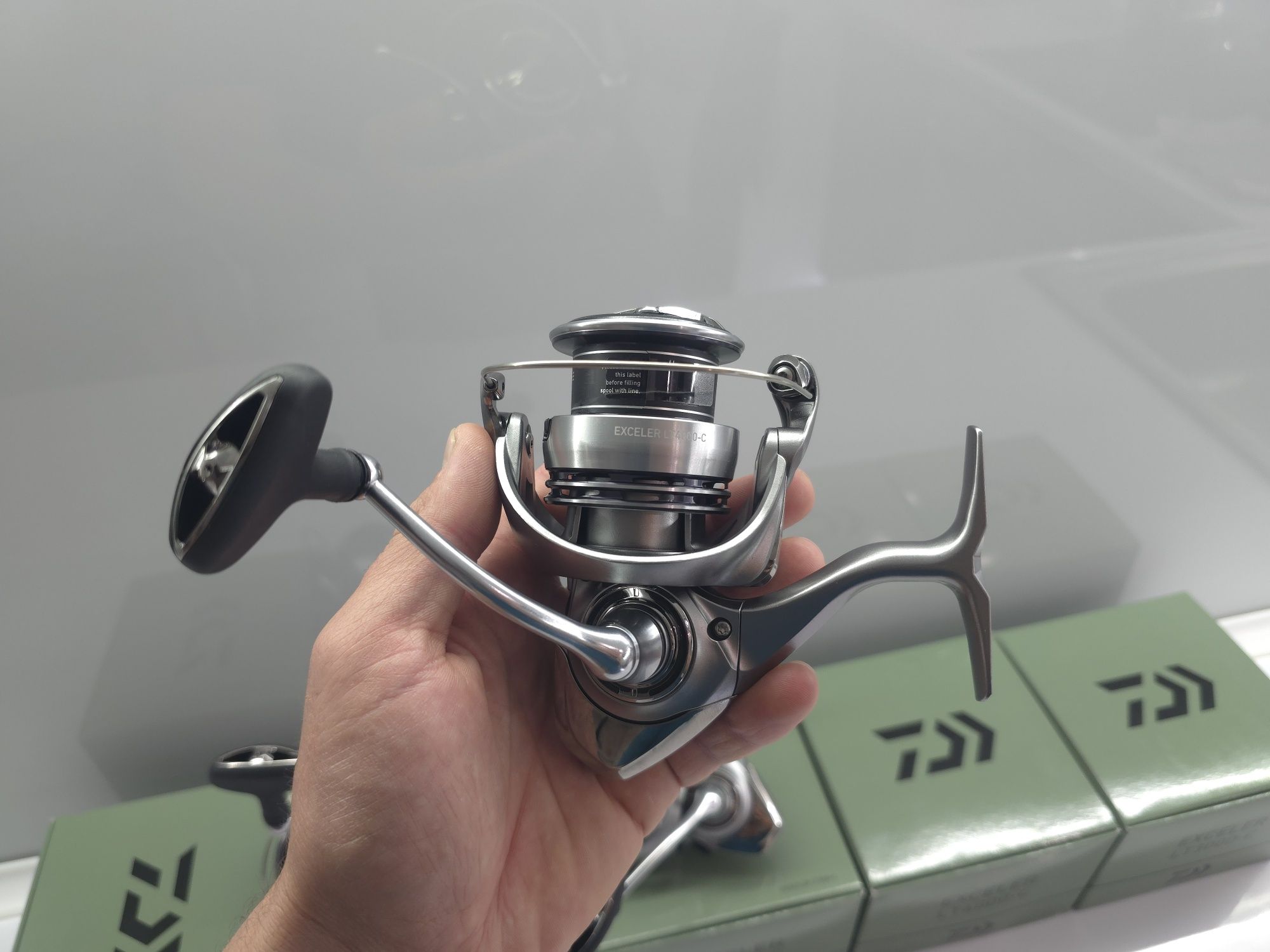 Daiwa 23 Exceller LT 2500, 3000-C, 4000-C, Дайва Екселлер, спінінгова