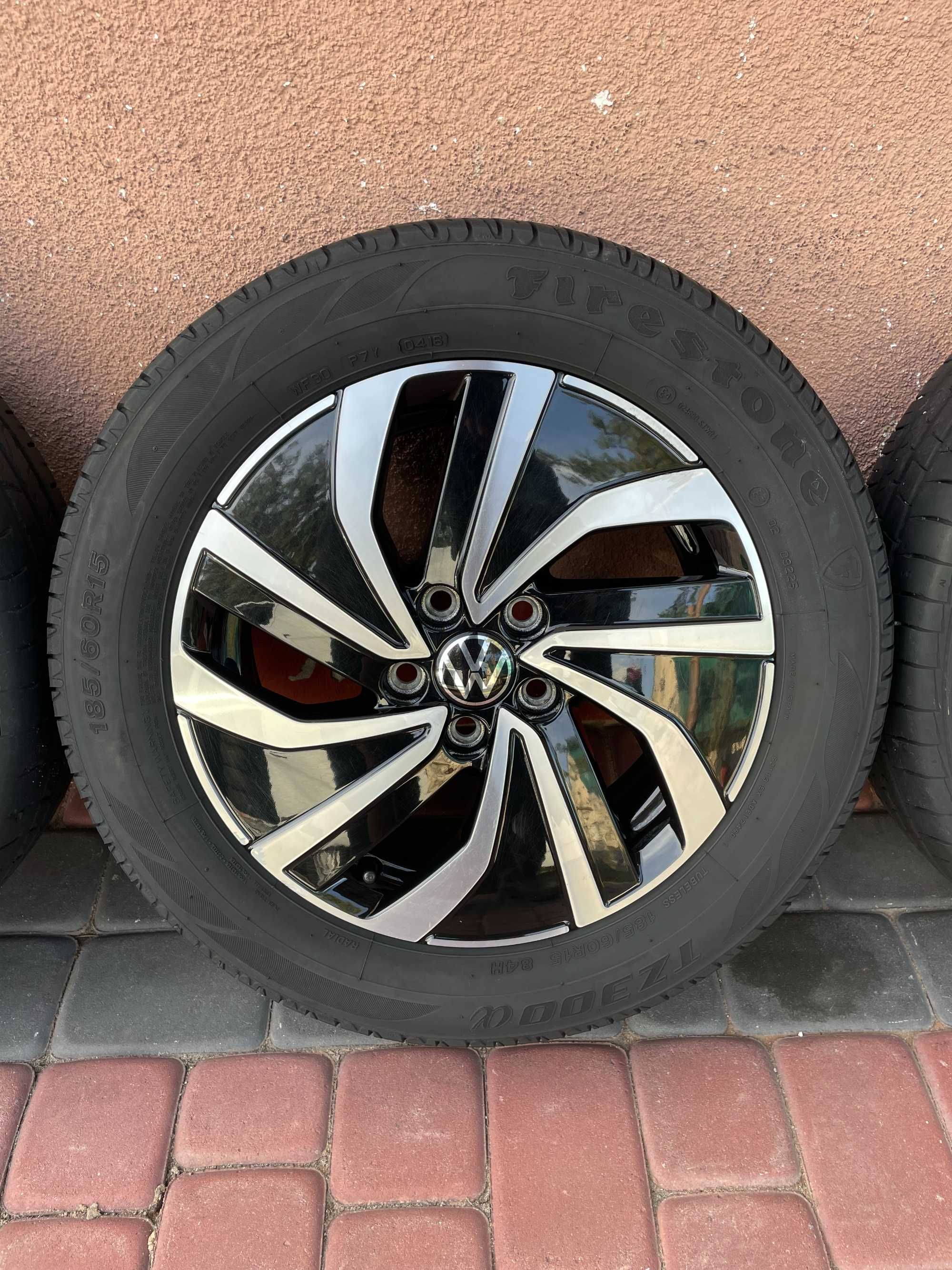 Komplet Felg Aluminiowych VW Polo R15 5x100 ET40 Oryginał
