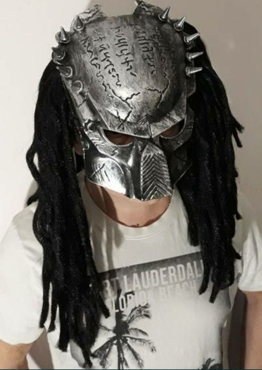 Хищник Predator Маска Хижака Дреди Костюм Косплей Карнавал
