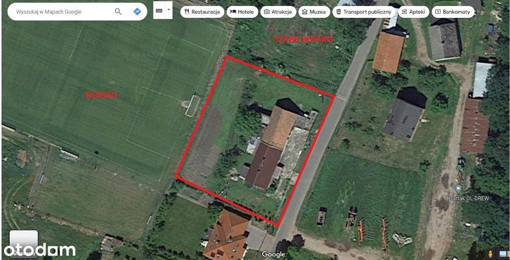 Dom wraz budynkami gospodarczymi na działce 18 ar