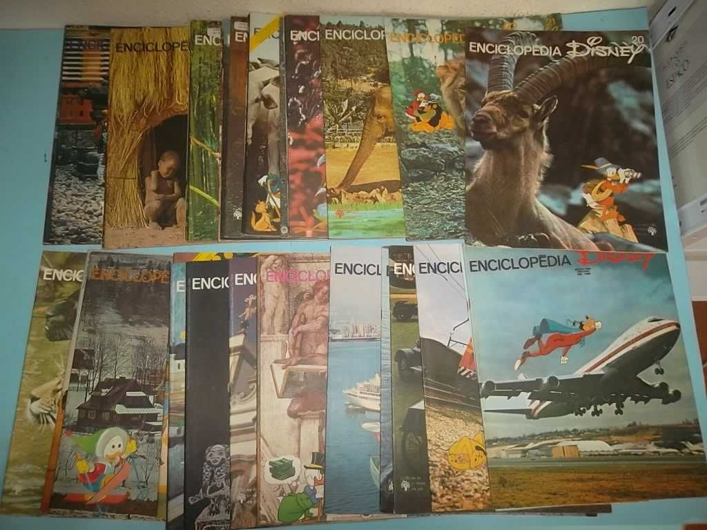 ENCICLOPÉDIA DISNEY - 1972 - Coleção completa !!