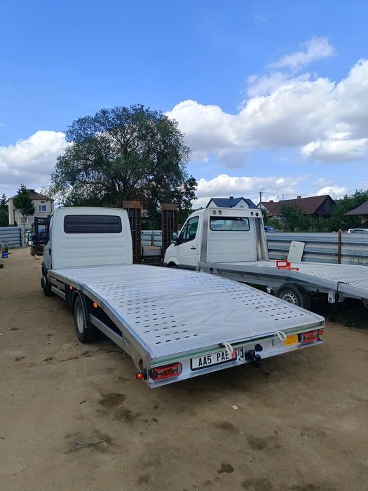 Zabudowa aluminiowa , najazd , laweta , sprinter , master , ducato