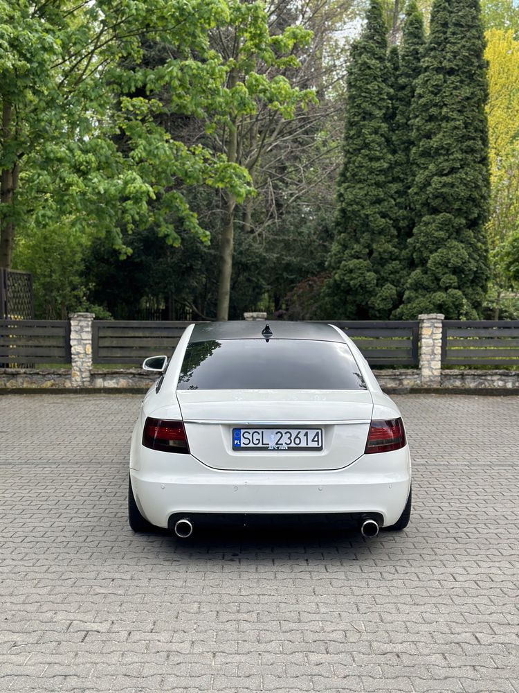 Audi A6 C6 3.0TDI Quattro Sline Biała Piekna Tuning