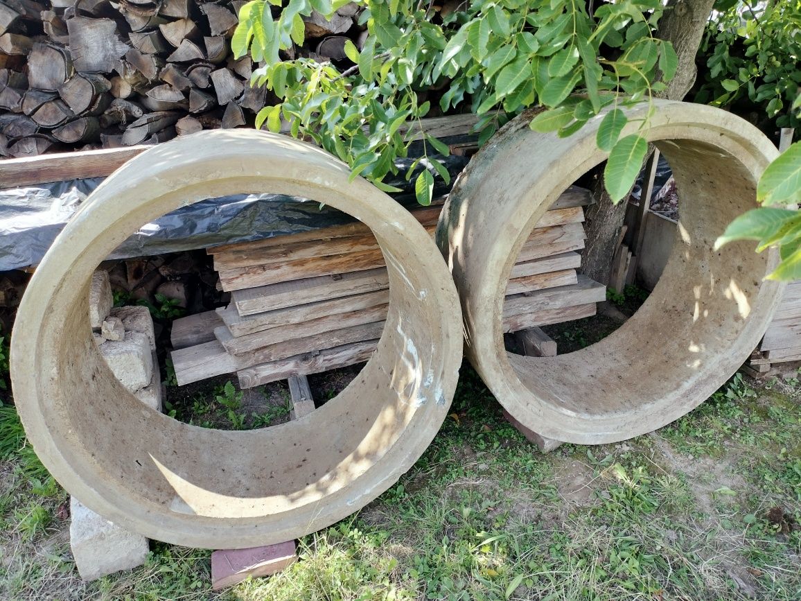 Krąg betonowy, studzienny 120 x 100 x 50 cm