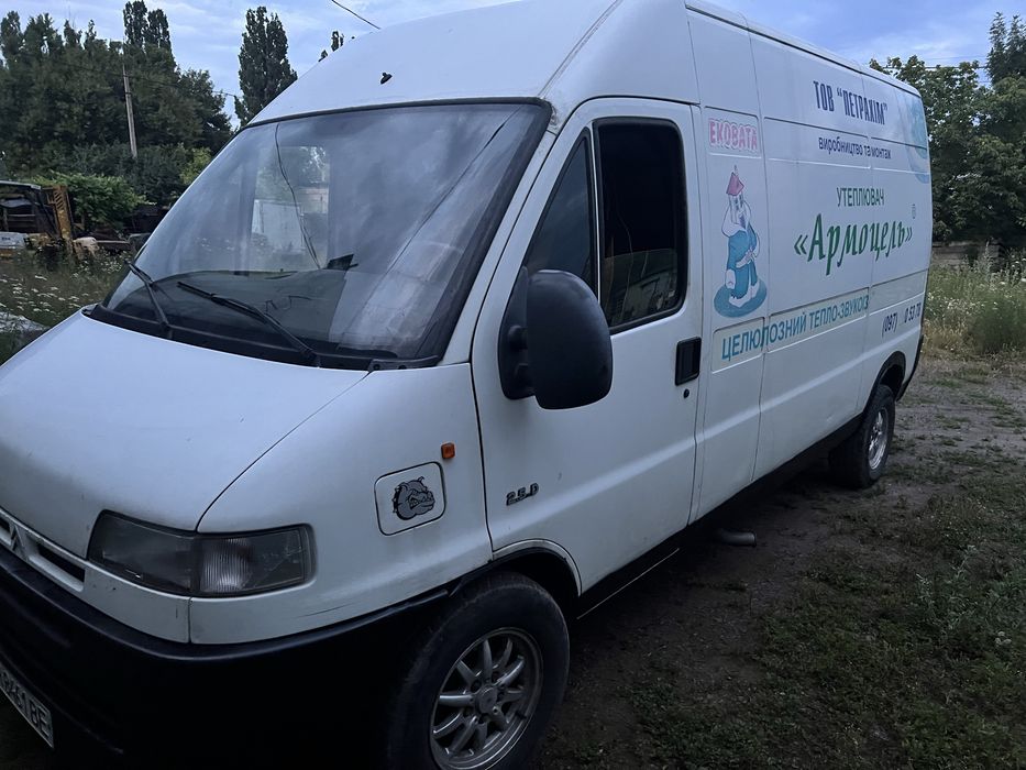 Citroen jumper бус дизель 2.5 обмін на фургон кенго