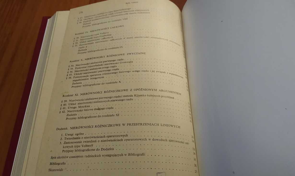 Elementy nierówności różniczkowych / Rościsław Rabczuk twarda