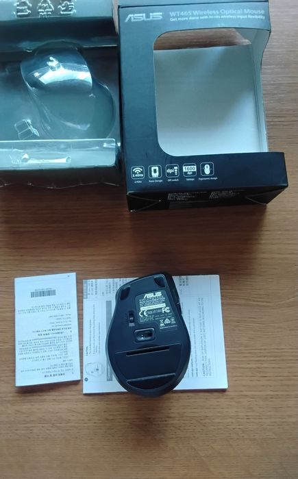 Bezprzewodowa optyczna myszka komputerowa ASUS WT465