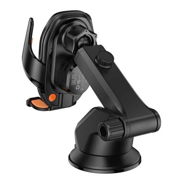 Автотримач Hoco HW34 на панель/лобове скло бездротова зарядка 15W