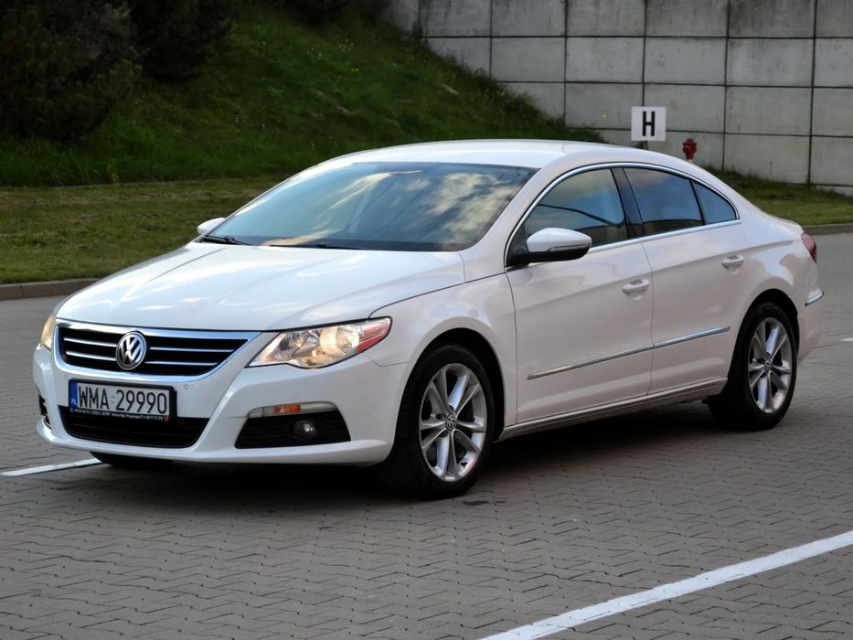 Volkswagen Passat CC 2,0TDI 140KM AUTOMAT DSG 2010 Bezwypadkowy Zarejestrowany Ubezpieczony