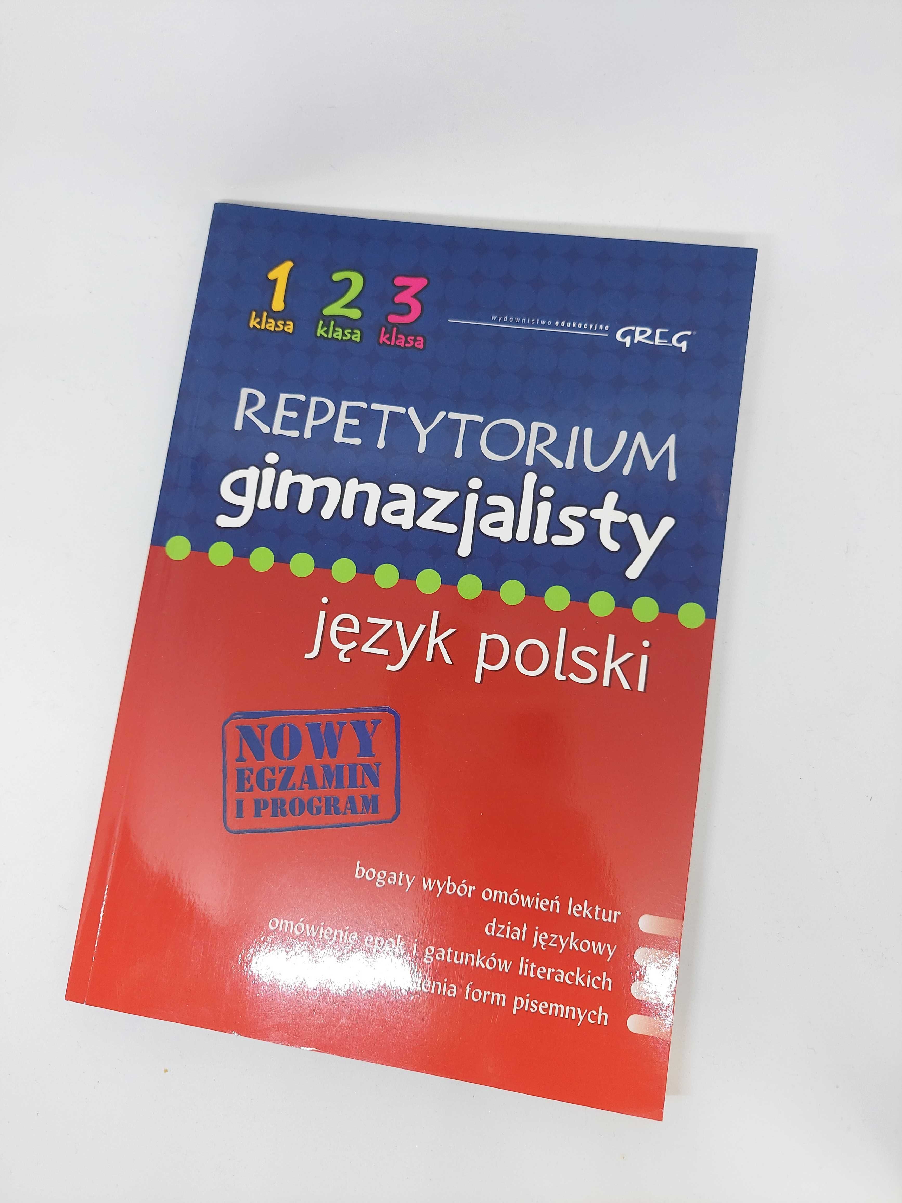 Repetytorium gimnazjalisty- język polski