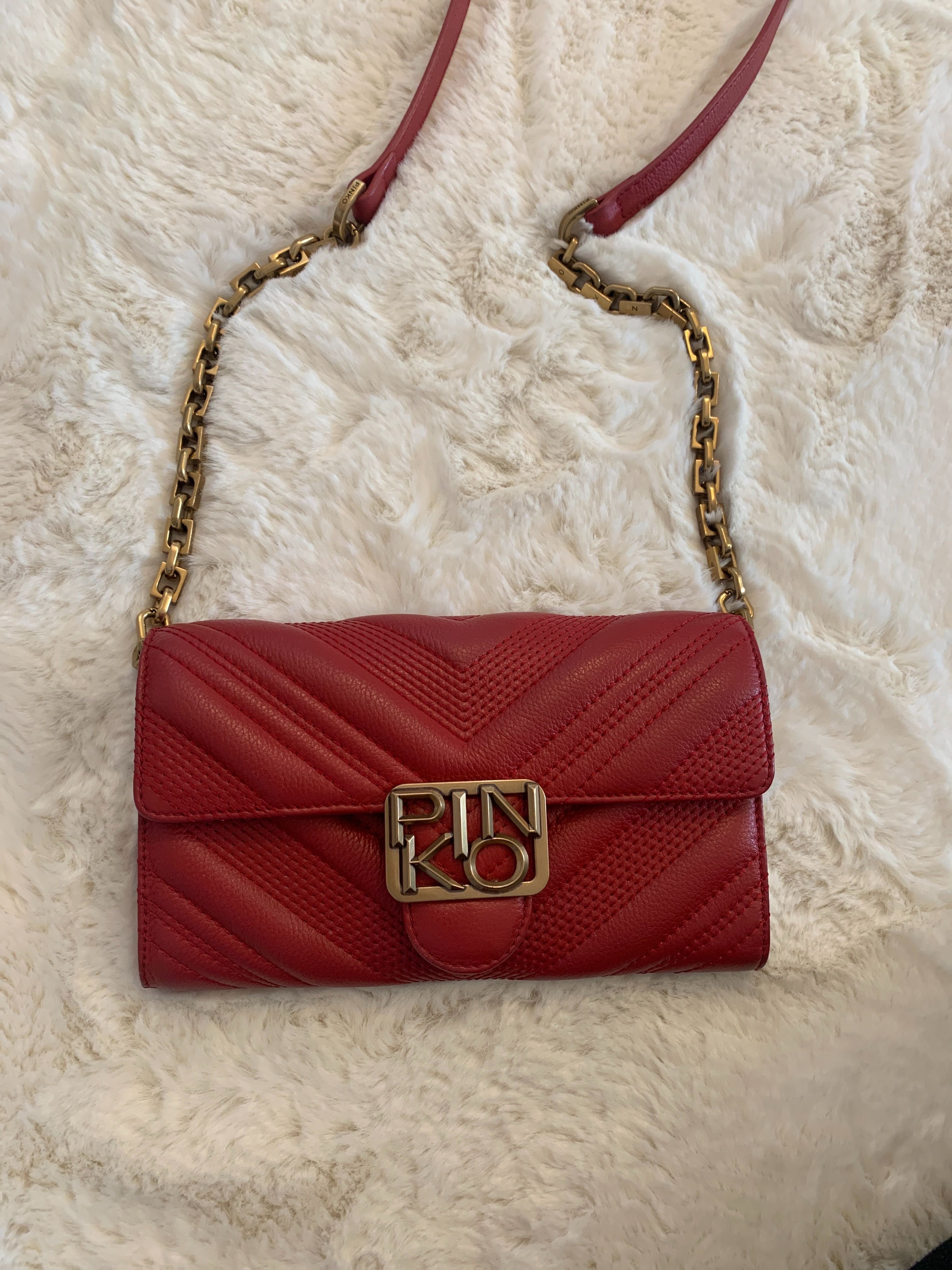 Torebka pinko Wallet stan idealny czerwona