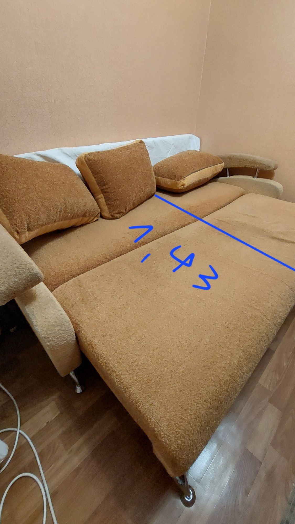 Диван розкладний ТОРГ