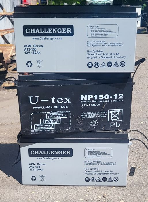 Аккумулятор Challenger G12-150 GEL (гелевый)