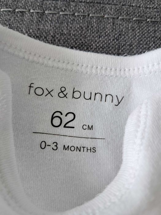Body niemowlę chłopiec dinozaur długi rękaw FOX & BUNNY