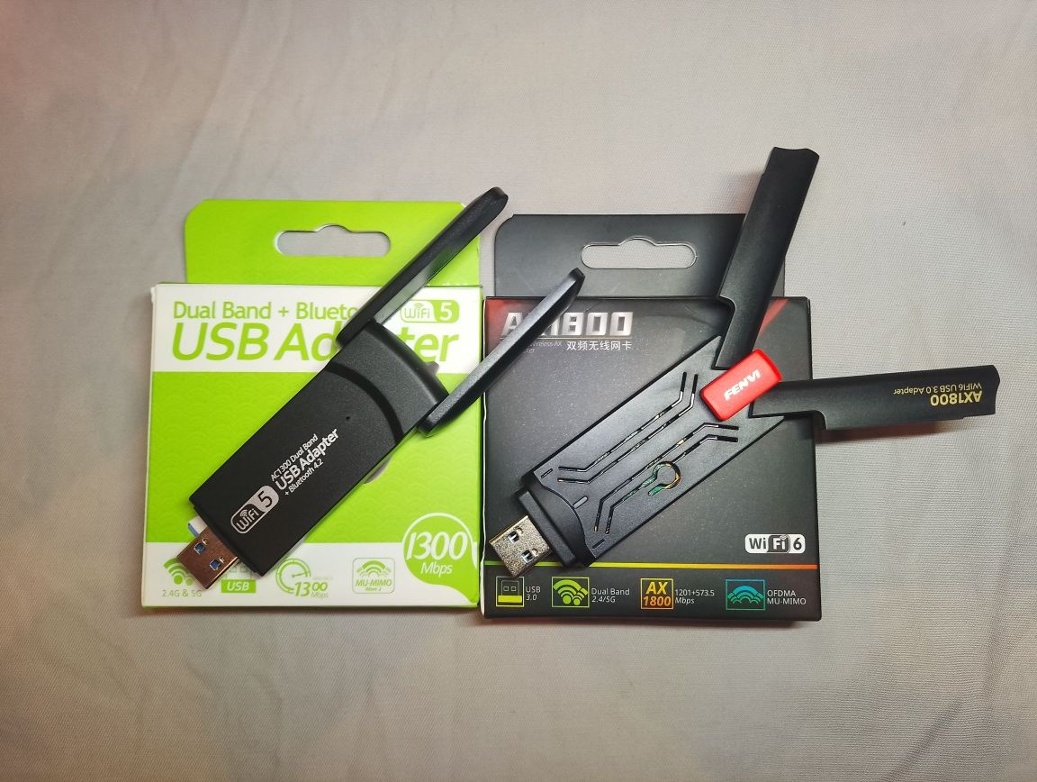Wi-Fi адаптер Fenvi AX1800 Derapid 1300M Usb 3.0 2,4\5 Ггц
