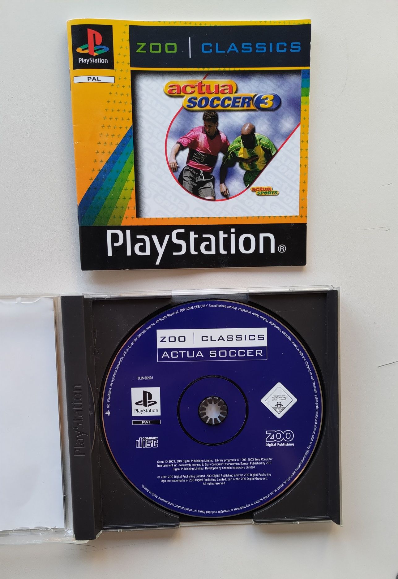 Actua Soccer 3 - Jogo PlayStation 1