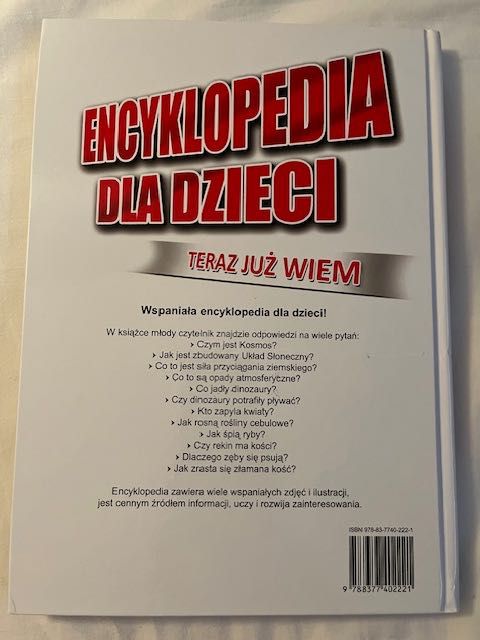 Encyklopedia dla Dzieci. Teraz już Wiem.