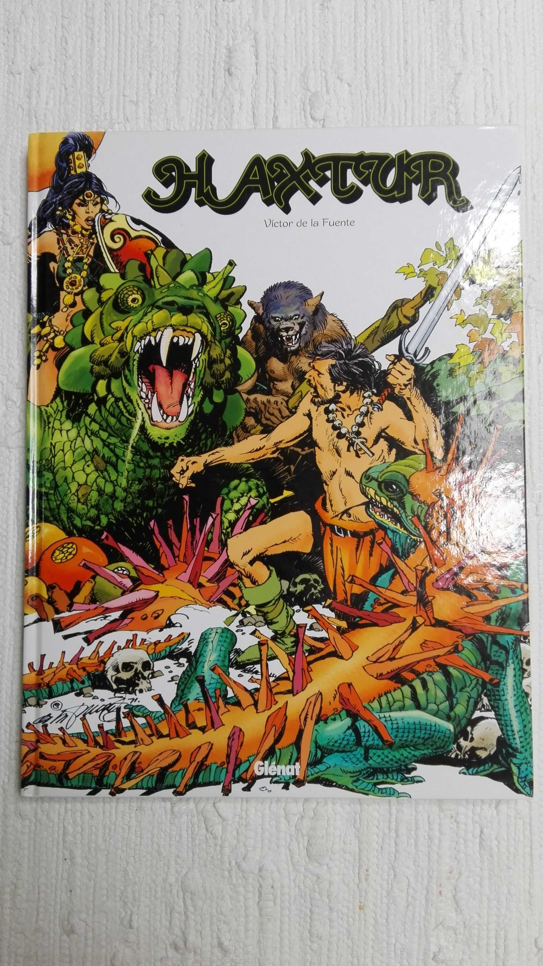 Haxtur - Integral - Victor de la Fuente - capa dura (novo)