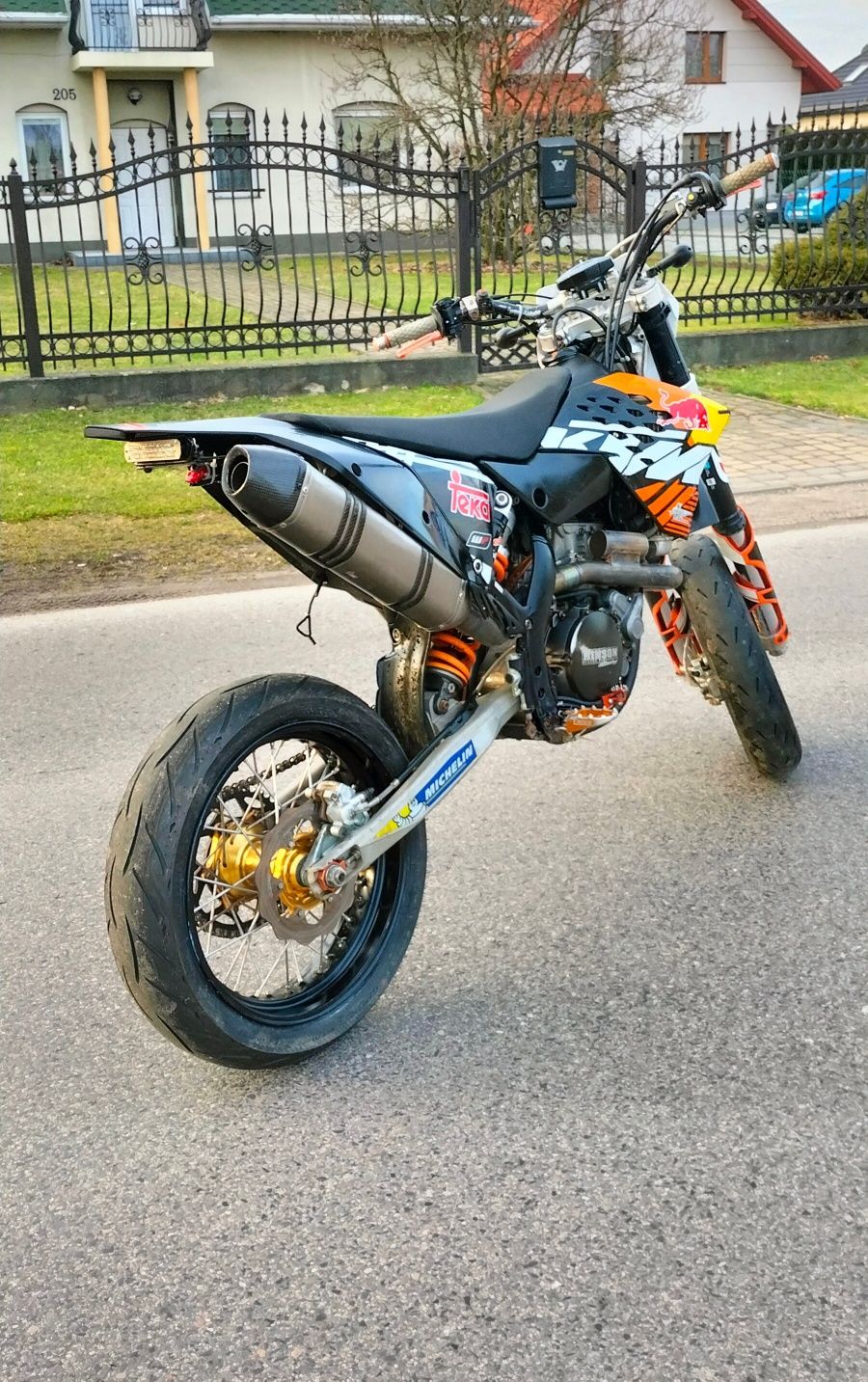 KTM EXC 450 supermoto