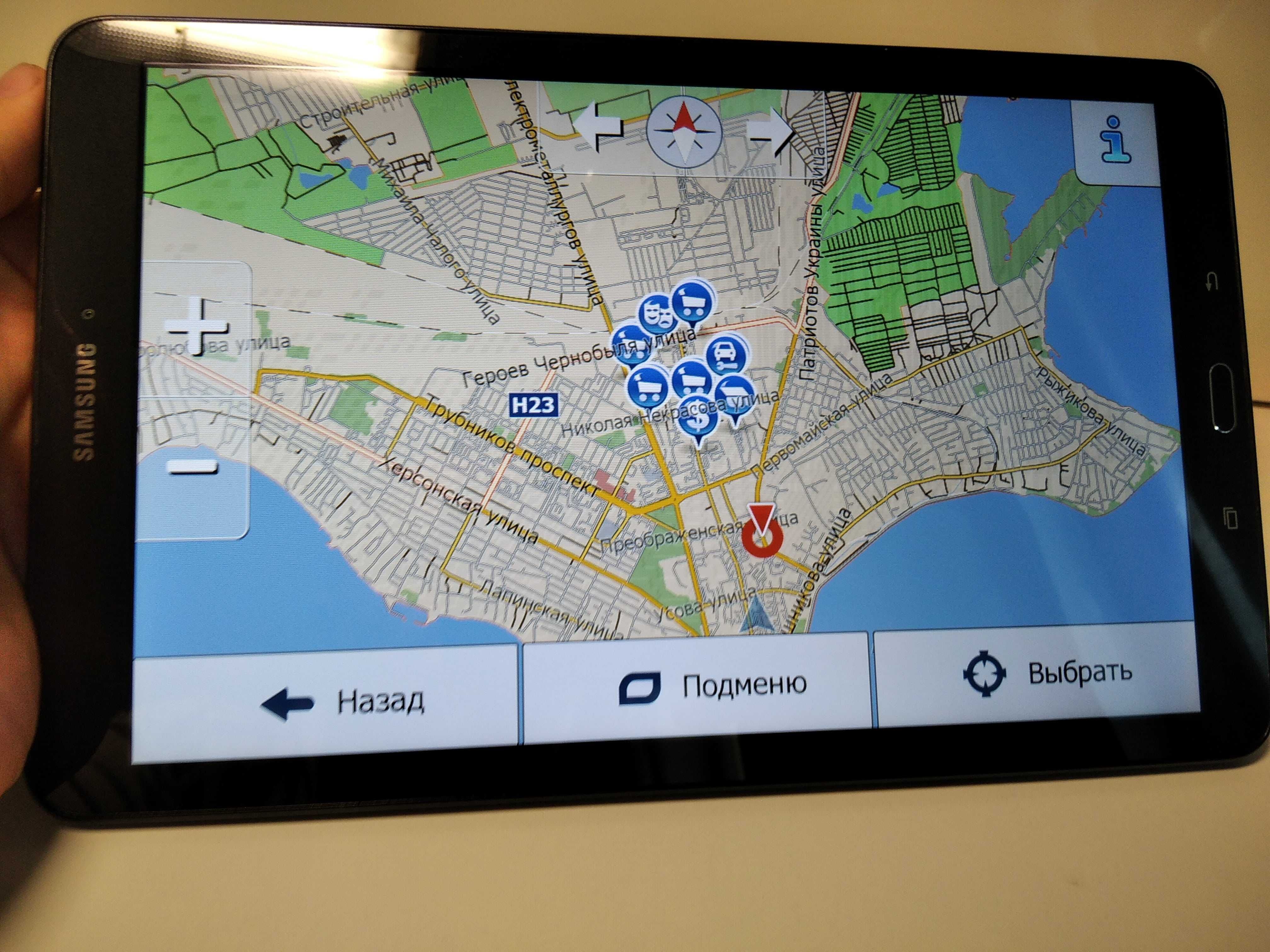Великий Вантажний GPS навігатор Samsung IGO Primo TIR/ADR Європа 2025р