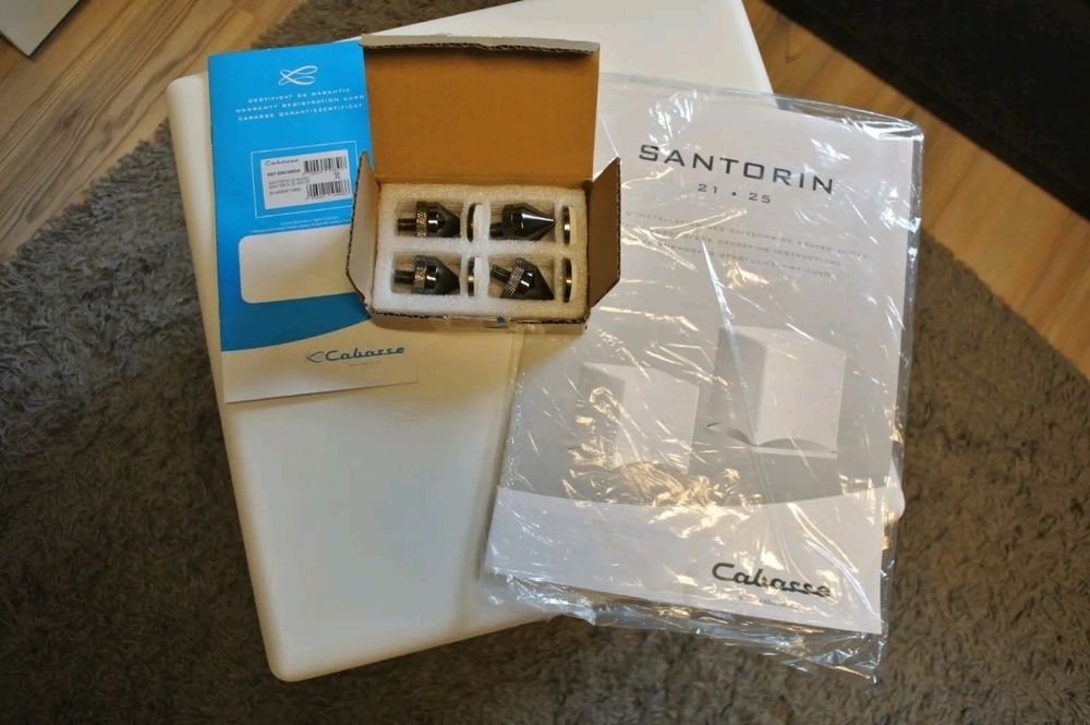 Subwoofer Cabasse Santorin 25, komplet, biały  mat