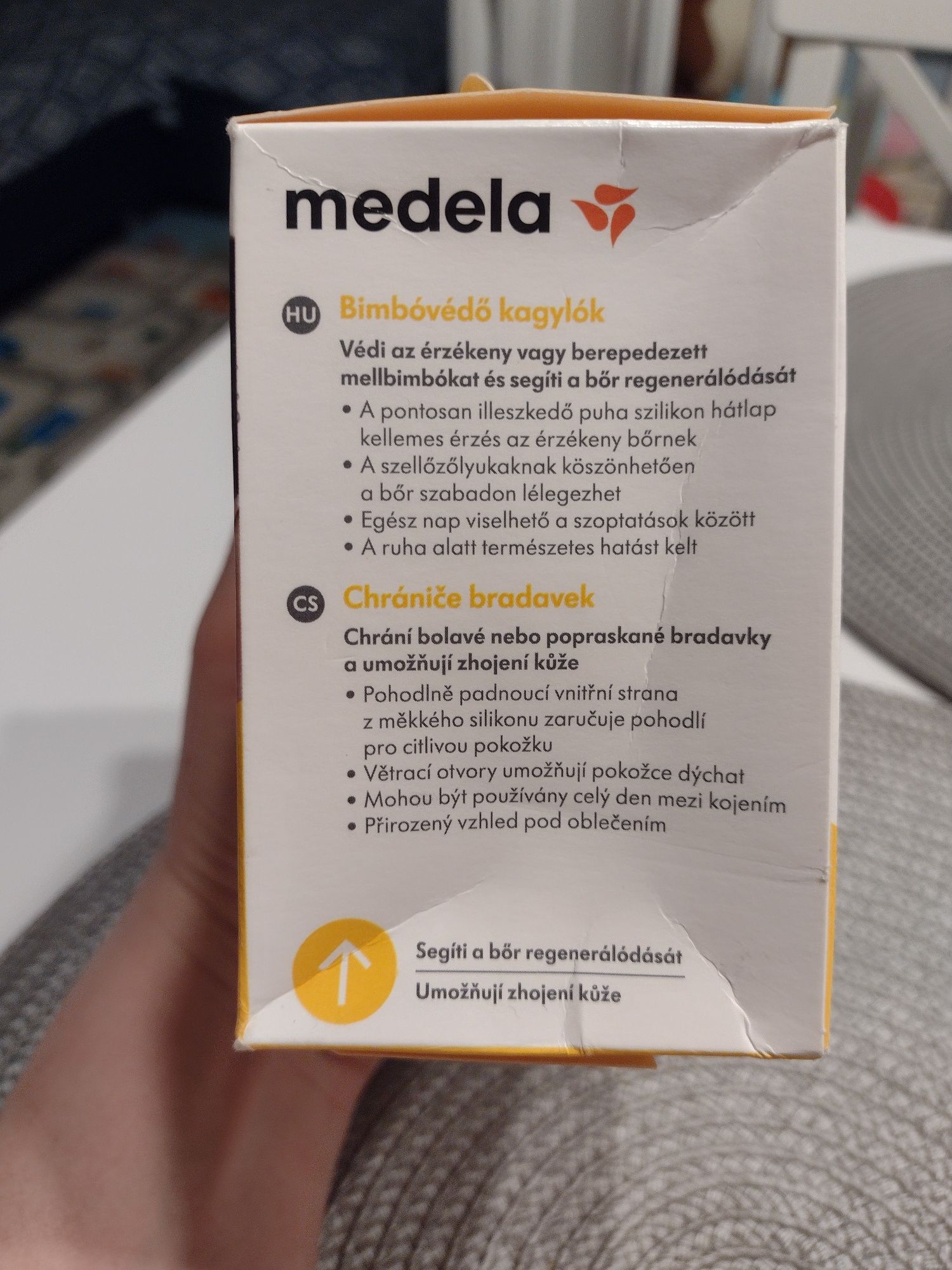 Medela, osłonki na piersi, nakładki na sutki