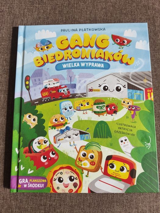 Książka Gang Biedroniaków Wielka Wyprawa