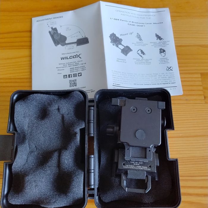 Wilcox L4 G24 оригінал кріплення для пнв