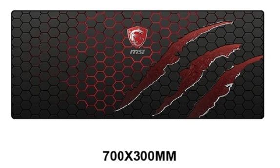 Tapete Rato MSI Gaming - XXL - 700x300mm - ARTIGO NOVO