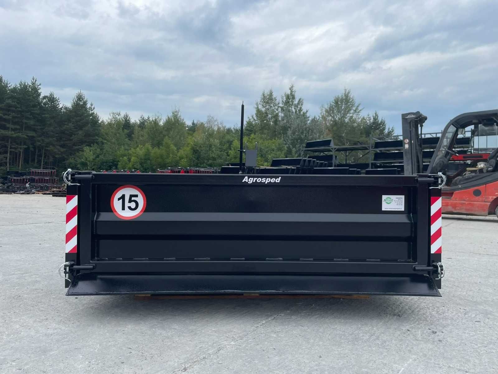 Skrzynia transportowa ładunkowa paczka do ciągnika 1.65m 1.85m 2.10 m