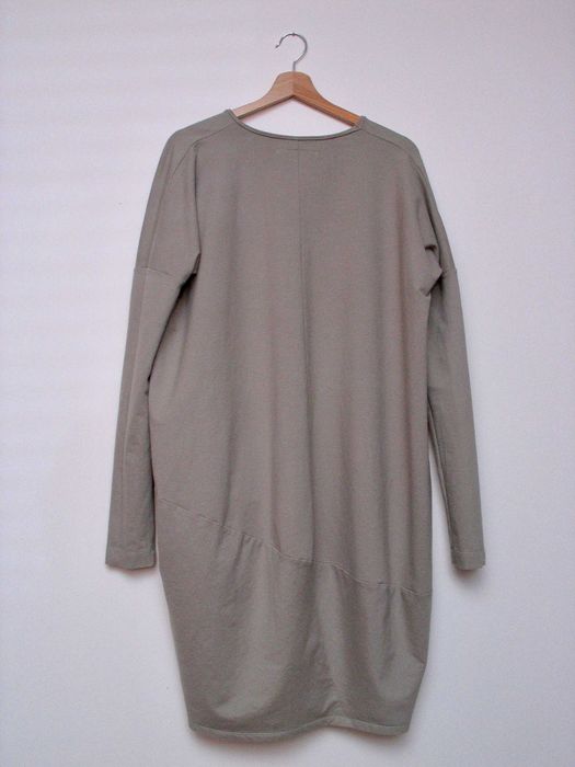 WEARSO Organic Sukienka TOMOKO jasnoszara R 2 L