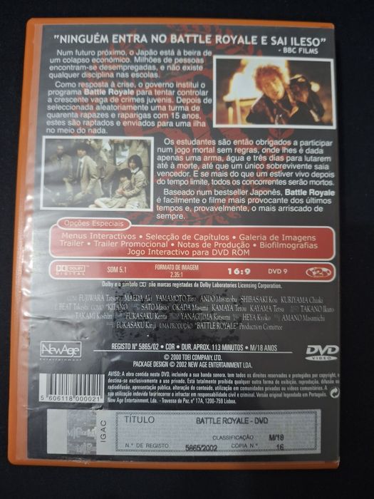 DVD Battle Royale