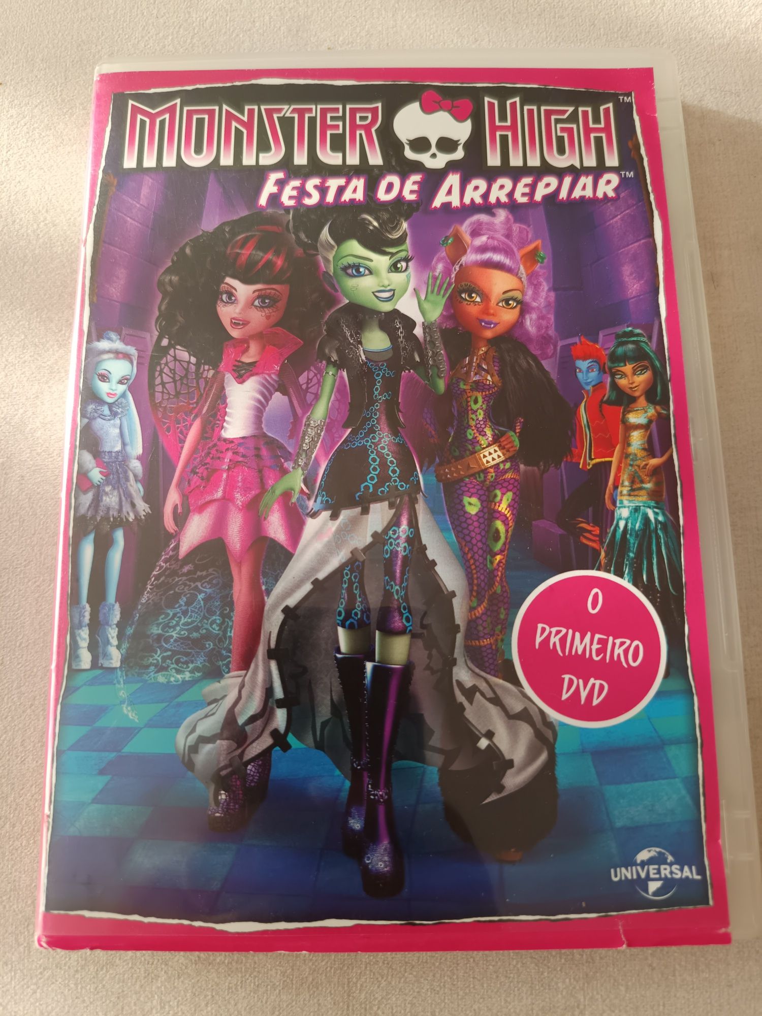 DVD Monster high a festa de arrepiar