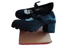 Buty damskie platforma czarne 41