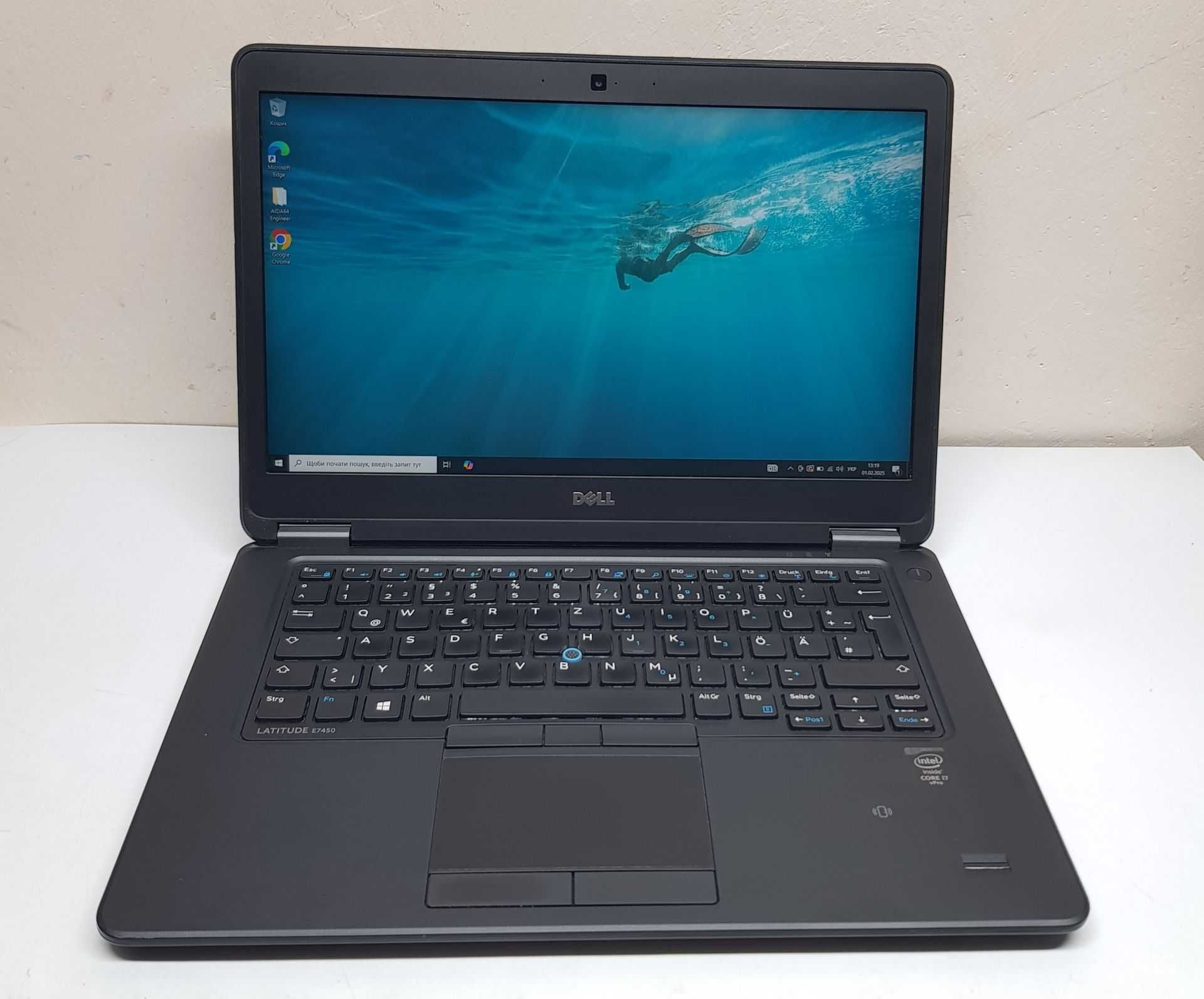 УльтраБук DELL E7450 \Intel i7 -5600\ 8-16 ddr3\ 2 години