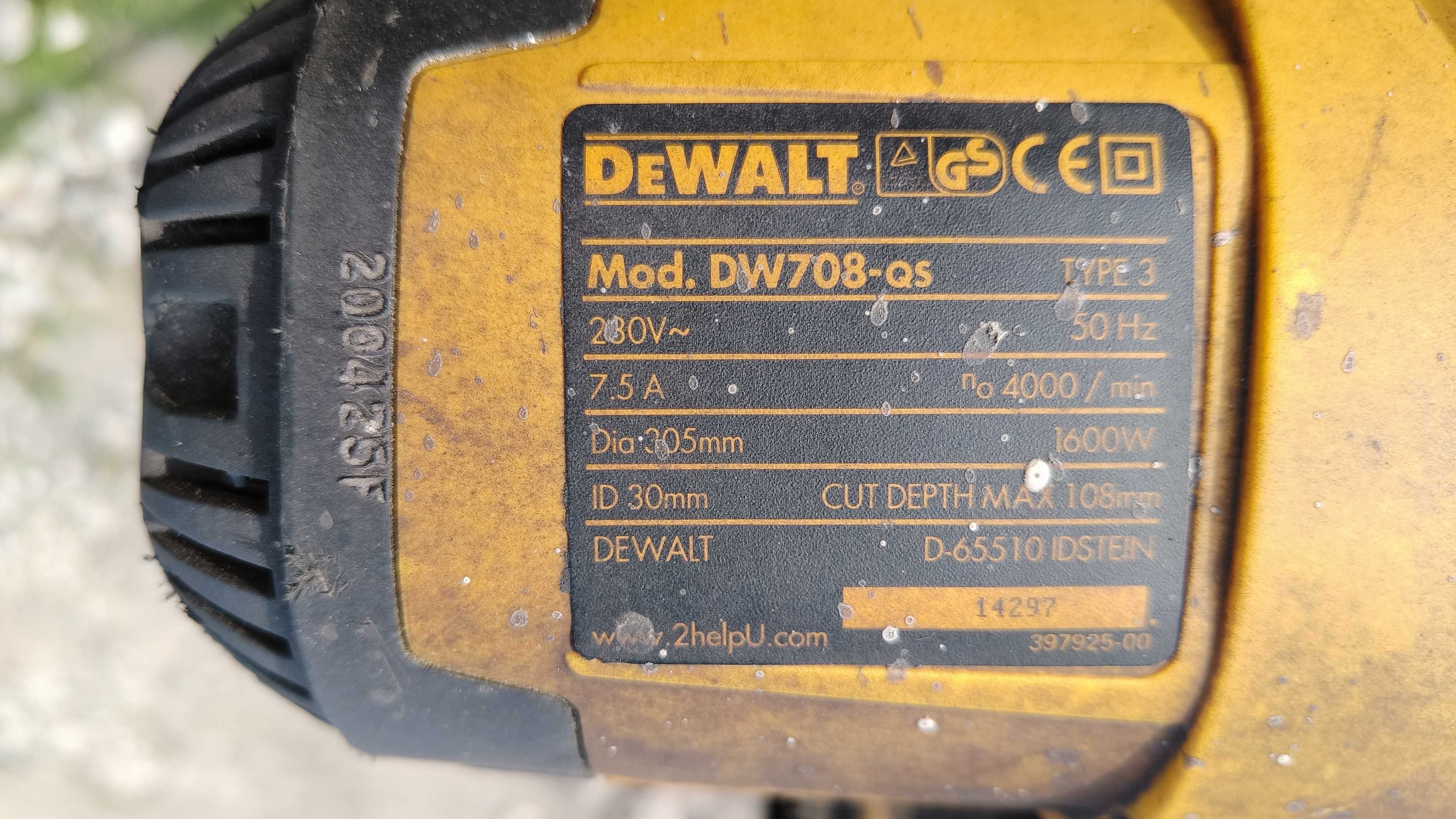 Ukośnica DeWalt DWS708