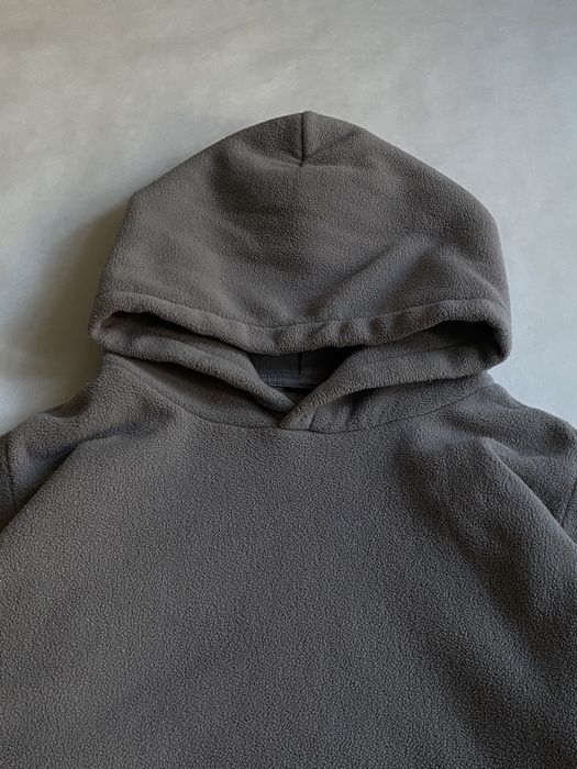 Yeezy x Gap Cropped Polar Fleece Hoodie Unreleased худи флиска изи геп