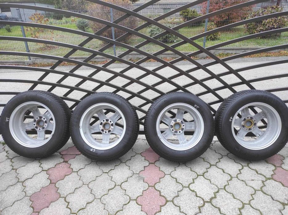 Felgi aluminiowe 15" z oponami zimowymi 195/65 Kleber Krisalp