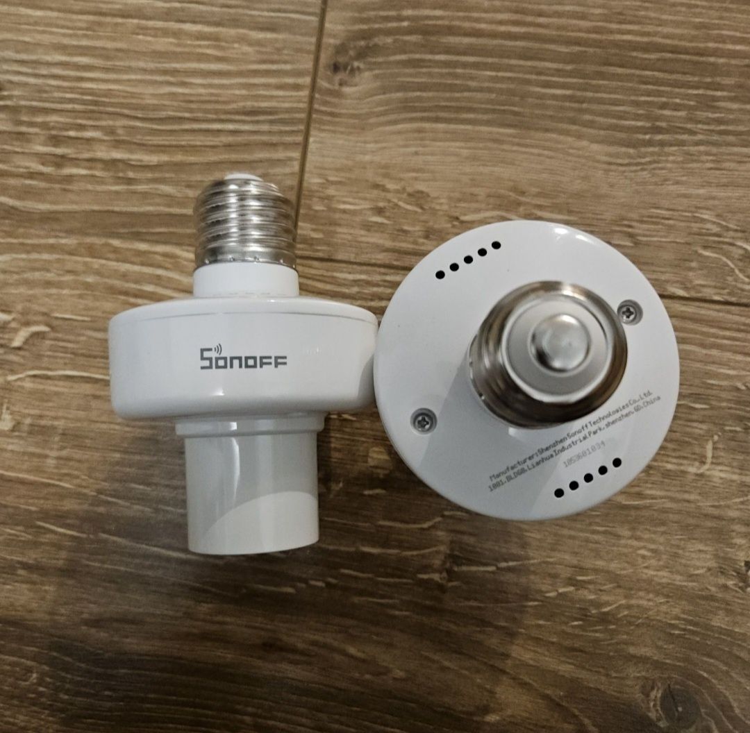 Adapter Sonoff Slampher R2 E27 WiFi i RF 2 szt.