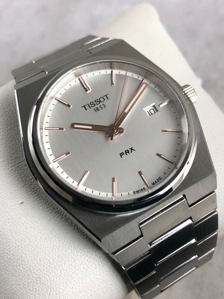 Tissot PRX Quartz 40mm Silver Dial – NOWY | Full Set | Gwarancja!